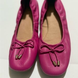 J.Jill Leather Pink Ballet Flats size 8.5